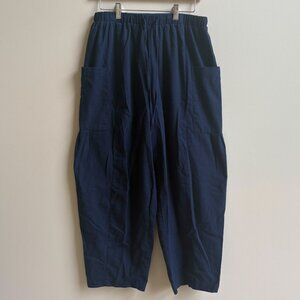 Manxivoo Wide Leg Blue Sweatpants Lillusory - Size M